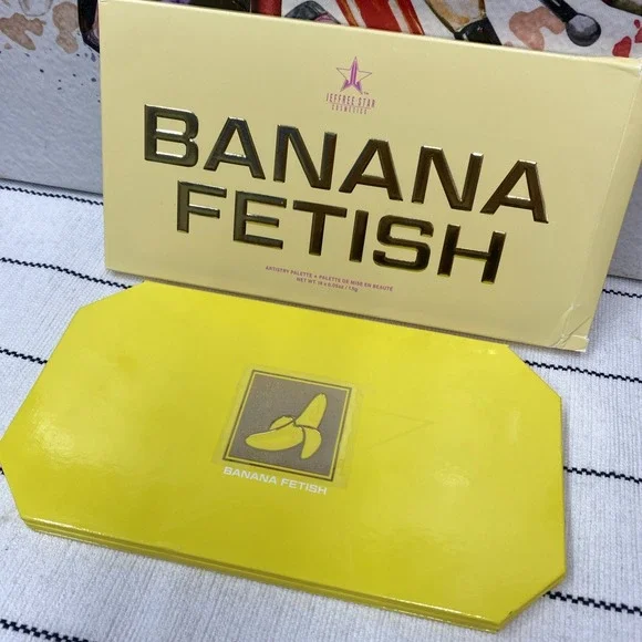 Jeffree Star Cosmetics Banana Fetish Artistry Makeup Eyeshadow Palette DISCO