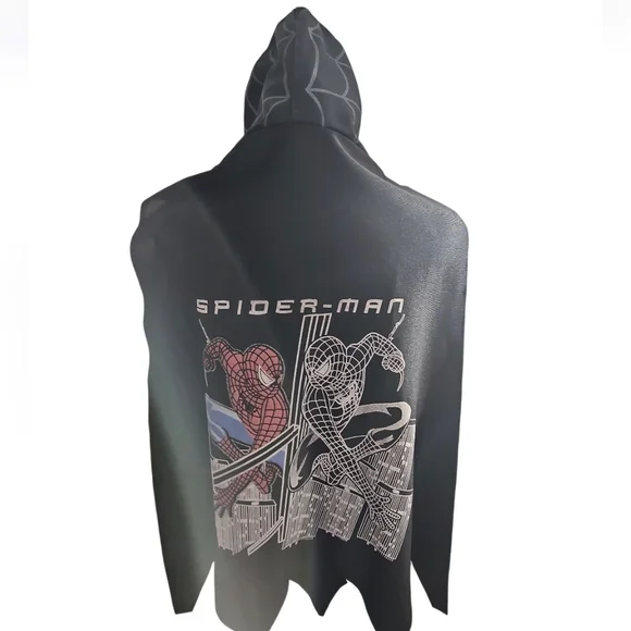 Spiderman Cape Halloween Accessory Kids Small with Mask