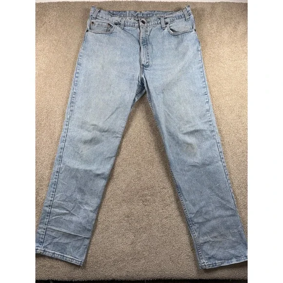 Levi's 540 Jeans Men 40x32 Blue Denim Cotton Relaxed Fit Straight Leg Streetwear