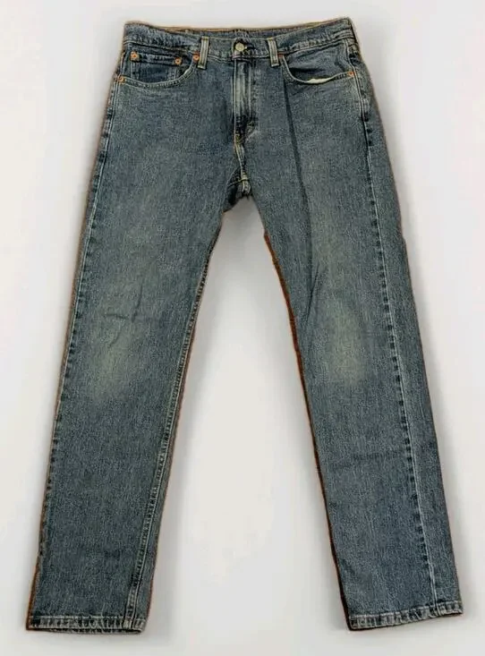 Levi’s 502 Jeans Mens 32x32 Blue Denim Regular Taper Fit Medium Wash