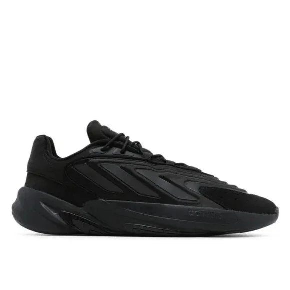 NWOT Adidas Men's Ozelia 'Black Carbon' Sneakers, Sz 7.5