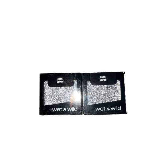 wet n wild Color Icon Eyeshadow Glitter - 0.05 Ounce (Pack of 2) Spiked