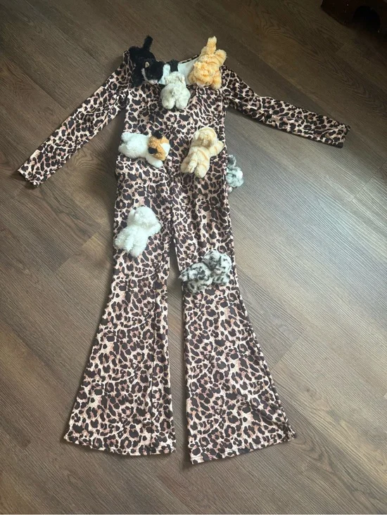 Crazy Cat Lady costume, child size, 10-12yo