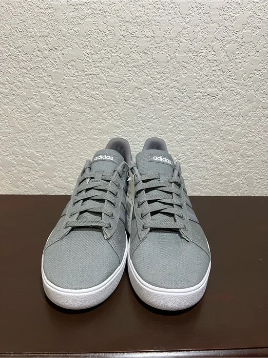 adidas Light Gray Skateboarding Sneakers