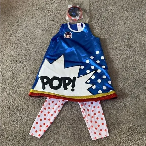 Kids LOL Surprise Costume Size S (4-6X) NWOT