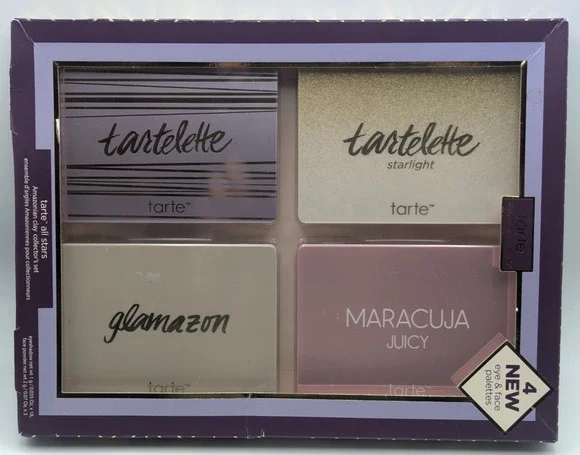 TARTE All Stars Amazonian Clay Collectors Eye & Face Palette Gift Set 4 Pc NEW
