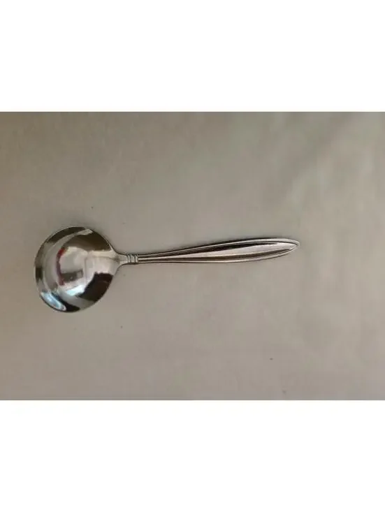 Reed & Barton Celebration Stainless Gravy Ladle 7.5” Sauce Ladle Silver Flatware