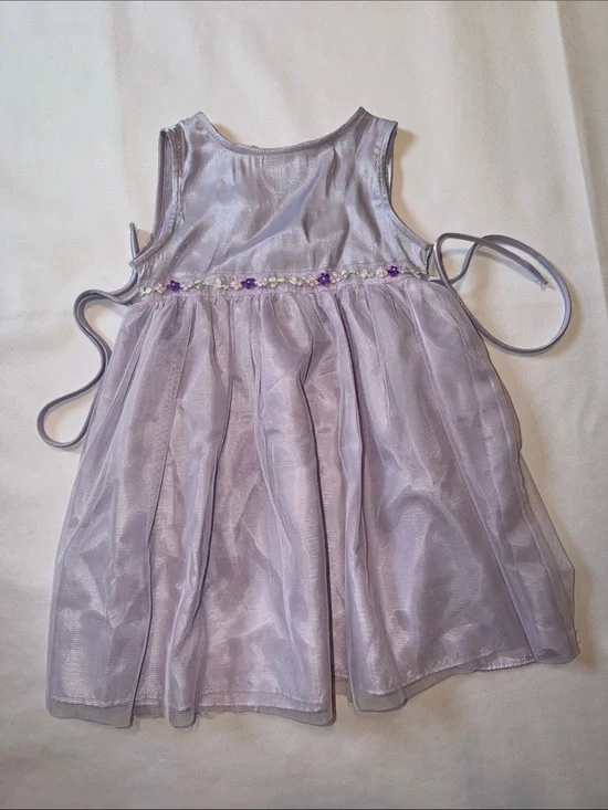 Perfectly Dressed Girls Size 24 Months Lilac Sleeveless Dress