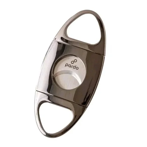 Pardo Cigar - Cutter Polished Metal - Straight Cut -New