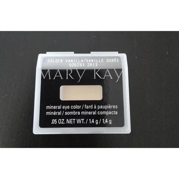 Mary Kay Mineral Eye Color Eyeshadow‎ GOLDEN VANILLA 026293 Discontinued NEW