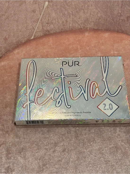 PUR Festival 2.0 Eyeshadow Palette – Vibrant Multi-Color Set NEW in box