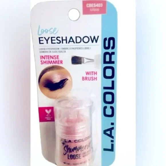 🛍️L.A.COLORS Loose Eyeshadow Shimmering honey Suckle CBES401  0.10OZ. (2.8g)💥