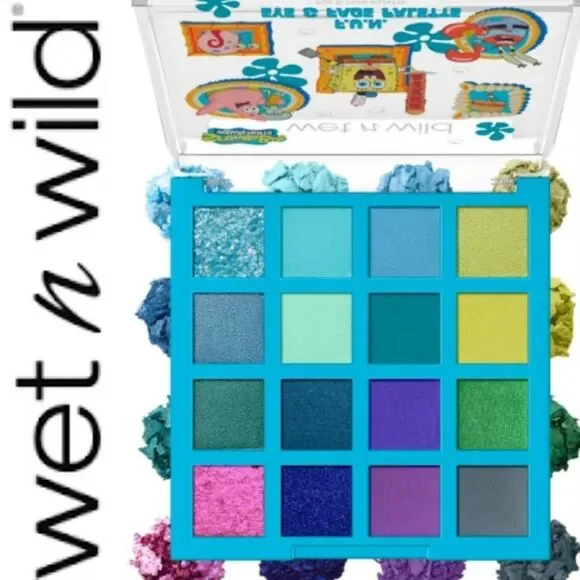 Wet-n-Wild X Spongebob F.U.N‎ Face & Eye Palette