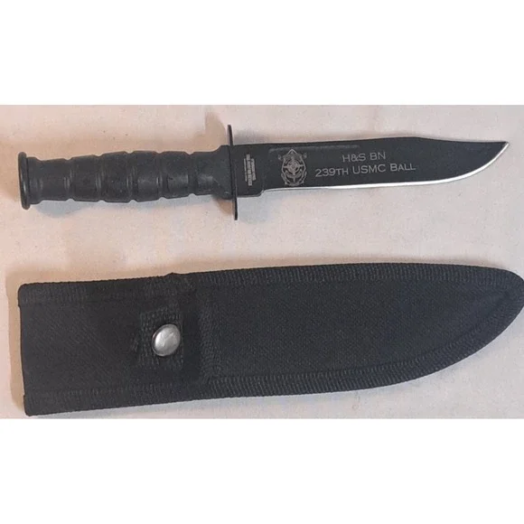 USMC Knife Letter Opener 239th Marine Corps Ball 2014 H&S BN Collectible