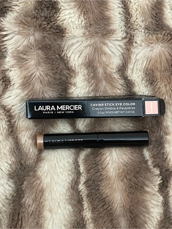 Laura Mercier Caviar Stick Eye Eyeshadow Creme Cream Color in Rosegold Mini NEW