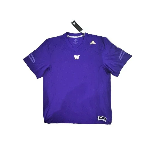 New Adidas University of Washington Huskies Blank Home Jersey‎ Men's XL