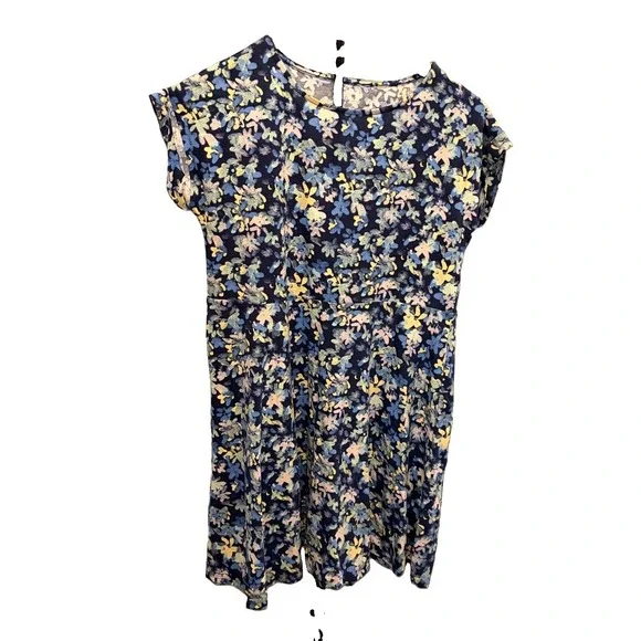 Arizona Jean Co Girls Plus Size XL 18.5 Floral Dress Boho floral Casual School