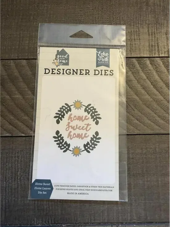 Echo Park Paper Designer Dies Home Sweet Home Leaves Die Set