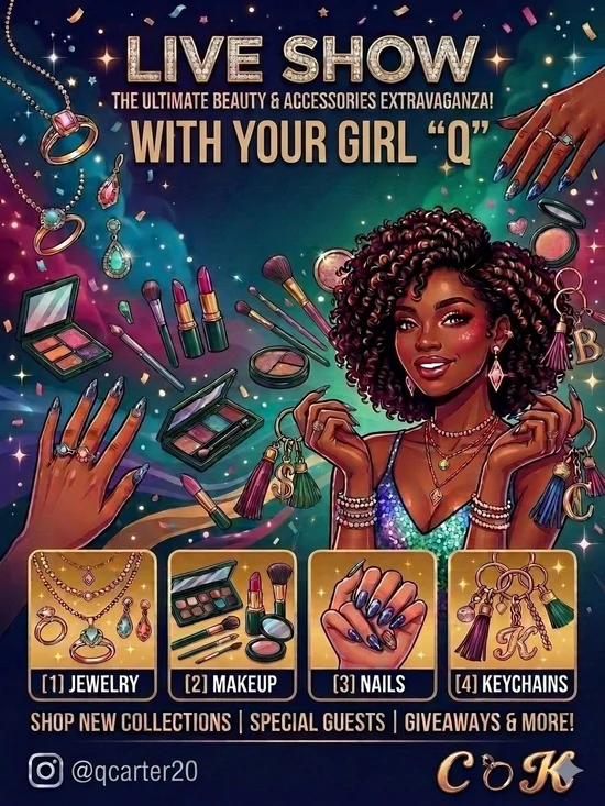 Live Show Makeup, Jewelry And Accessories with Your Girl 