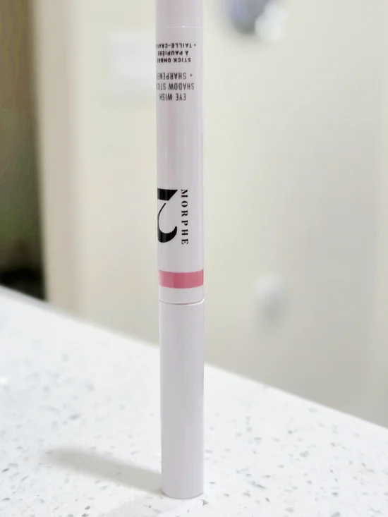 Morphe Dual-Ended Eye shadow+ sharpener — Soft Pink Shade (Discontinued Shade)