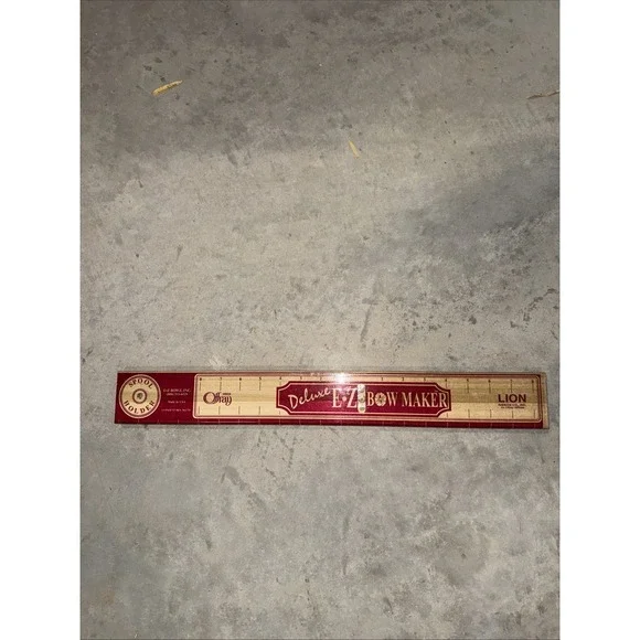 VINTAGE Deluxe EZ Bow Maker Ribbon Spool Holder AS SEEN ON‎ TV