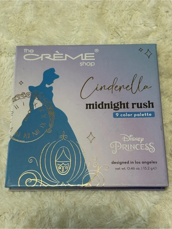 Disney Cinderella Midnight Rush Eyeshadow Palette - Blue, Purple