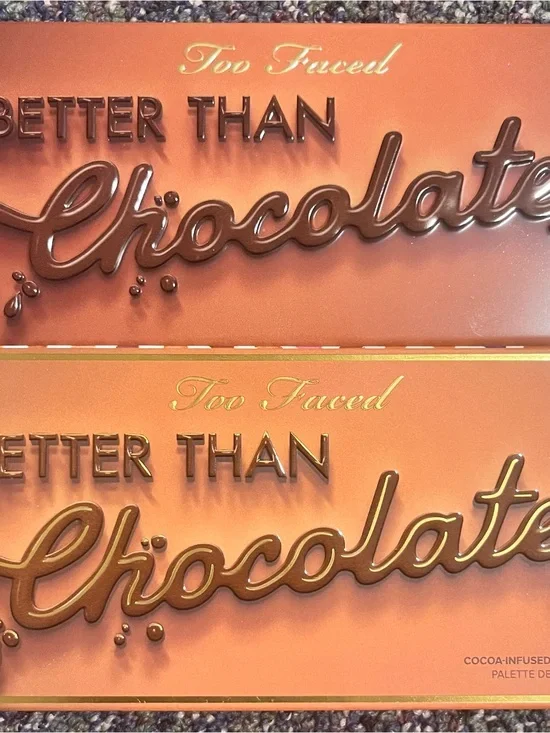 Too Faced Copper Chocolate Palette Packaging - Brown & Copper