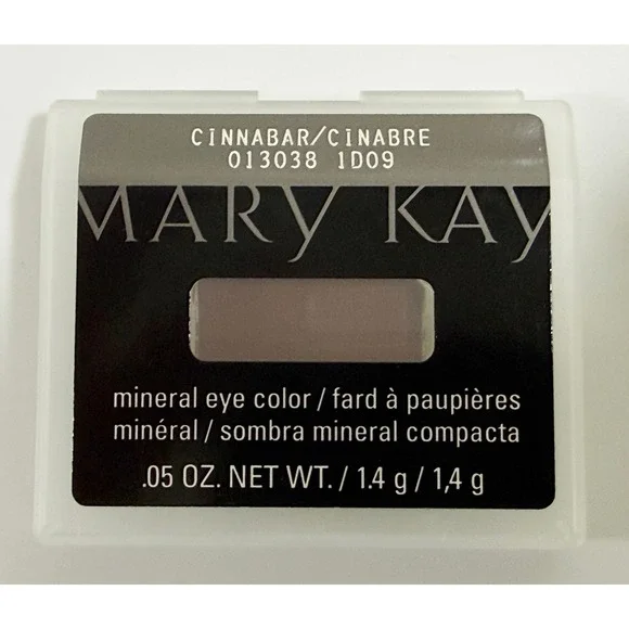 Mary Kay Mineral Eye Color Women .05 oz Cinnabar Matte Brown Single Pan 013038