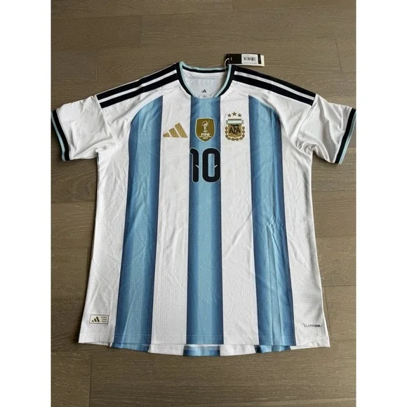 XL Lionel Messi Argentina National Adidas 2026 Home On-Field Authentic Jersey