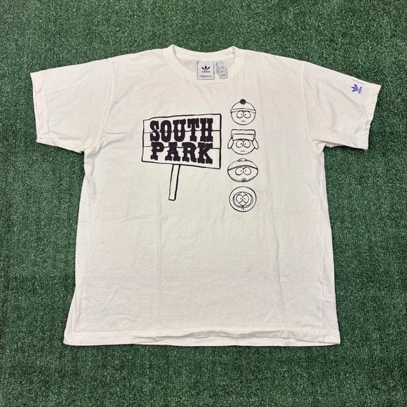 Y2K 2000's Adidas South Park Graphic T-shirt