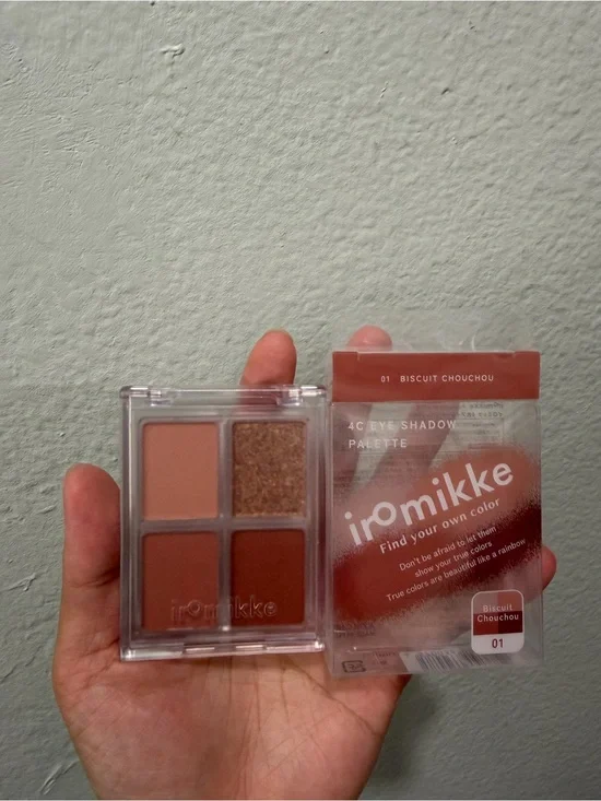 Iromikke Eye Shadow Palette, 4 Colors - Biscuit Chouchou 01 - Eye Makeup
