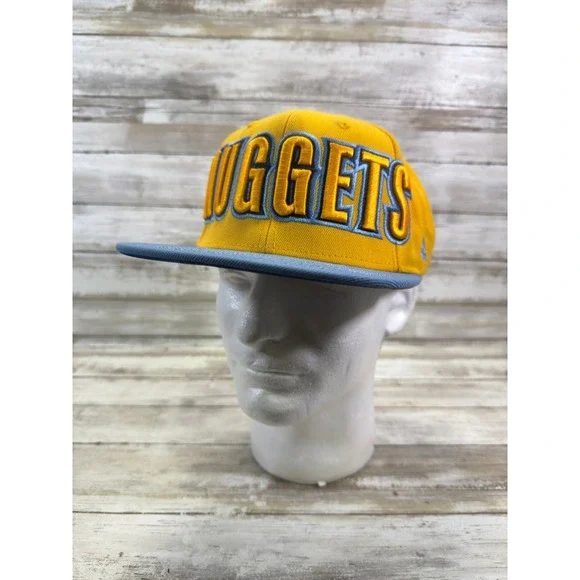 Denver Nuggets Hat Men's Adult NBA Basketball Cap Lid Sports Adidas‎ 2015