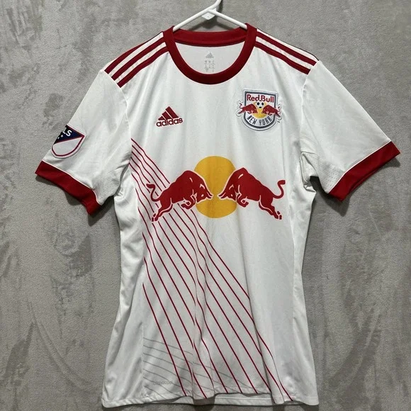 2017/18 New York Red Bulls Home Jersey Adidas MLS Soccer Size S/P