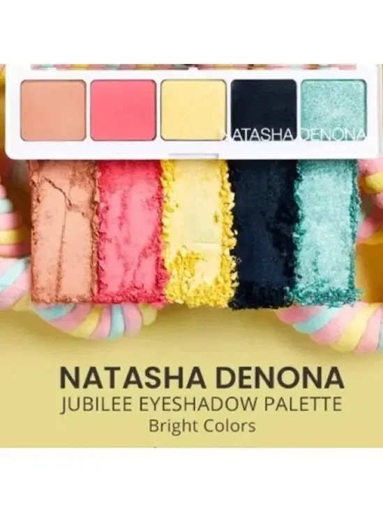 NIB Natasha Denona Jubilee 5 Eyeshadow Palette Matte & Metallic