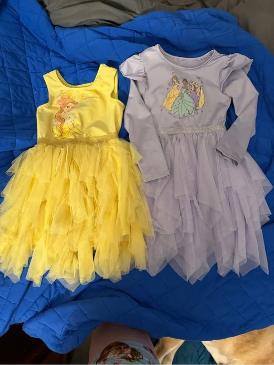 Disney Princess Tulle Dress Bundle 3T PLAY For A Few Stains