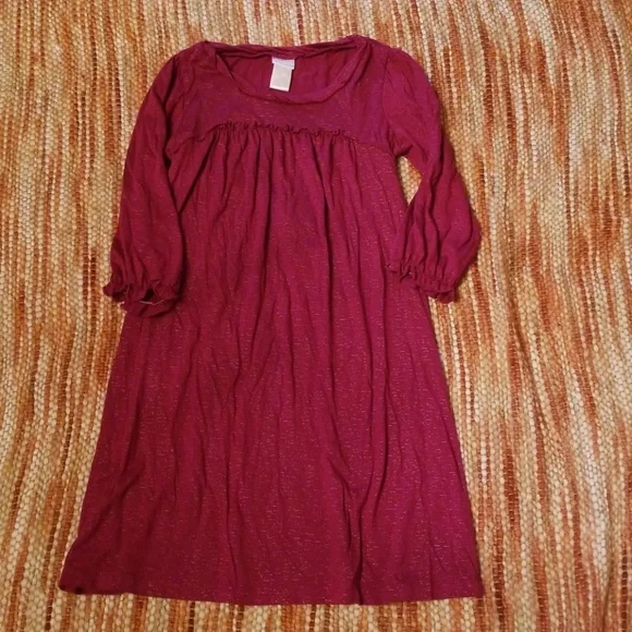 Girls‎ 10 12 t shirt dress target burgandy