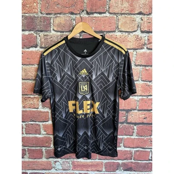 Adidas Jersey LAFC Mens Flex Power Tools Men Medium Black/Gold #15