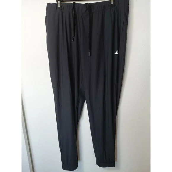 Adidas Essential Jogger Pants Men's Size XL Black ADVR0870 Org $75