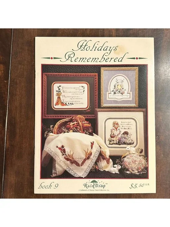 Holidays Remembered Cross-Stitch Pattern Book 9 By Stoney Creek Seasonal Designs