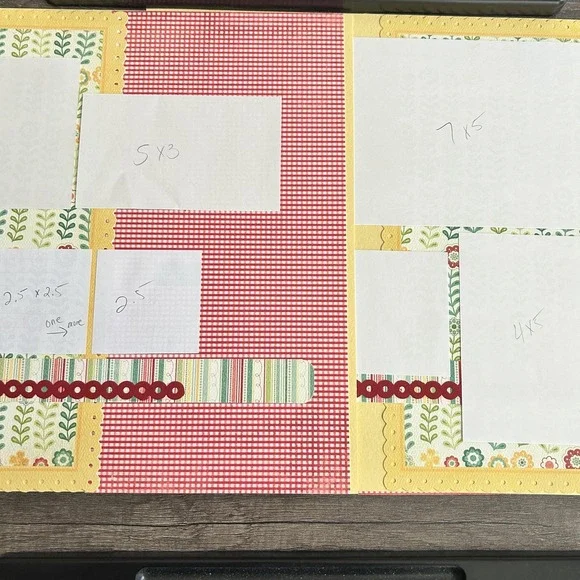 Scrapbooking‎ Lot Including Premade Layouts And My Minds Eye Coordinating Pieces