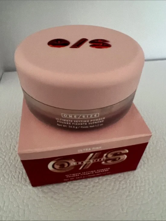 One Size Ultimate Setting Powder in Ultra Pink - full size 1.2 oz