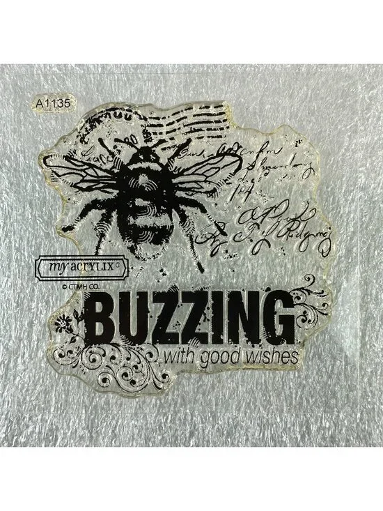 My Acrylix Stamp Set Quick Cards Bumble Bee Seasons & Nature