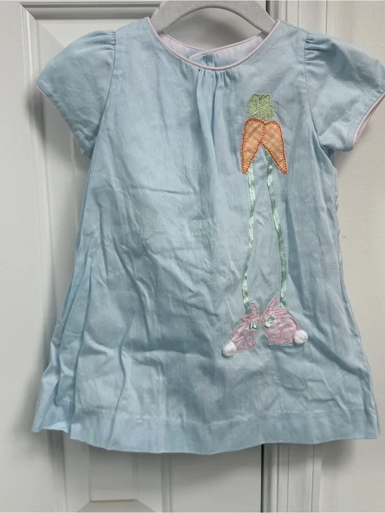 Little English Easter dress 18m