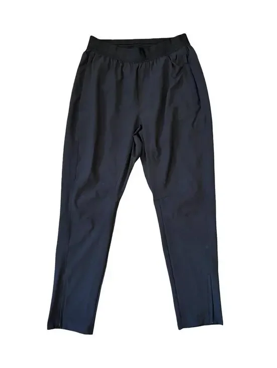 Adidas City Woven Black Zip Ankle Training Pants Men’s Size Medium FL1510 Used