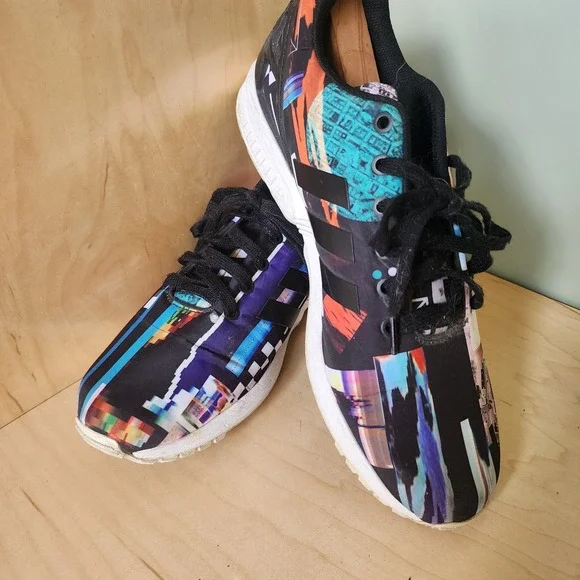 ADIDAS  Torsion  Multicolor Athletic Shoes Sneakers A18  Men's Sz 10