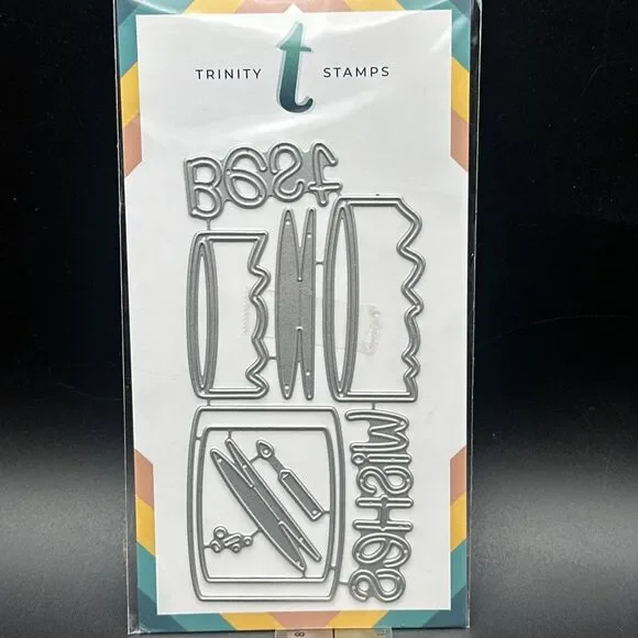 Trinity Stamps Dies Coordinates with Best Wishes set ADD ON SET