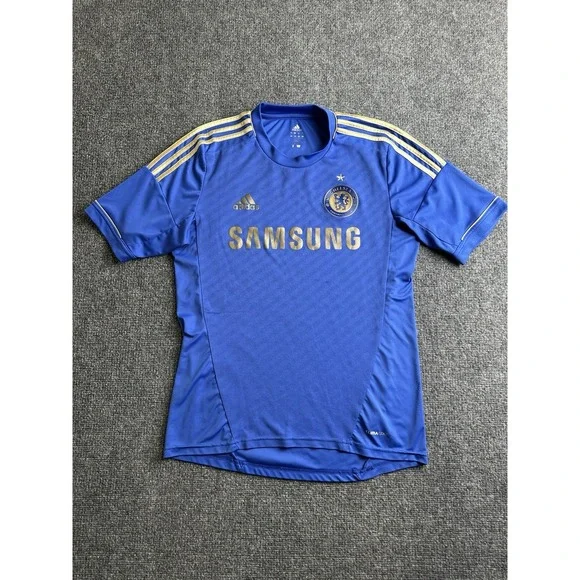 Mens Adidas Chelsea FC 2012-13 Home Soccer Jersey ClimaCool, Size M