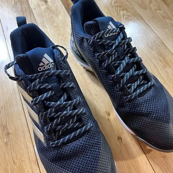 Adidas Metal Cleats Navy Size 10.5