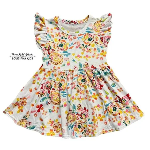 Small Shop 3T Floral Print Dress