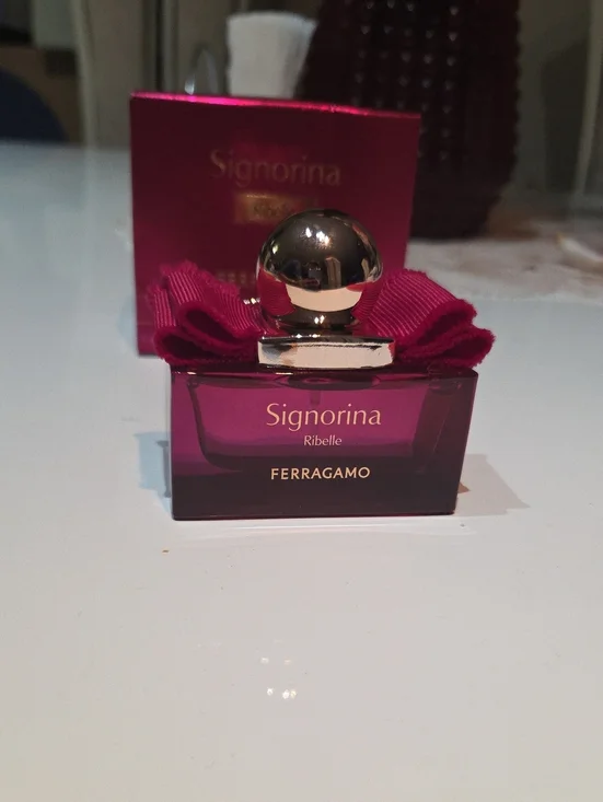 Salvatore Ferragamo Signorina Ribelle Hot Pink and Gold Box